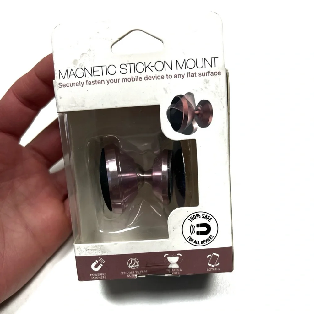 Premier Mag Mount Car Dashboard Stick-on Magnetic Cell Phone / Mobile Device
